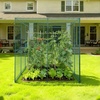 image:imageVEVOR Crop Cage 116 x 39 x 63 ft Plant Protection Tent with Zippered Door WindResistant Tall Crop Cage Easy to Install Outdoor Raised Bed Cover Tomato Plant Netting for Garden Patio Lawn95 x 636 x 636FtSquare