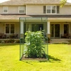 image:imageVEVOR Crop Cage 116 x 39 x 63 ft Plant Protection Tent with Zippered Door WindResistant Tall Crop Cage Easy to Install Outdoor Raised Bed Cover Tomato Plant Netting for Garden Patio Lawn39 x 39 x 59FtSquare