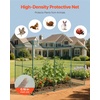 image:imageVEVOR Crop Cage 116 x 39 x 63 ft Plant Protection Tent with Zippered Door WindResistant Tall Crop Cage Easy to Install Outdoor Raised Bed Cover Tomato Plant Netting for Garden Patio Lawn95 x 636 x 636FtSquare