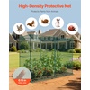 image:imageVEVOR Crop Cage 116 x 39 x 63 ft Plant Protection Tent with Zippered Door WindResistant Tall Crop Cage Easy to Install Outdoor Raised Bed Cover Tomato Plant Netting for Garden Patio Lawn78 x 39 x 59FtSquare