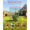 image:imageVEVOR Crop Cage 116 x 39 x 63 ft Plant Protection Tent with Zippered Door WindResistant Tall Crop Cage Easy to Install Outdoor Raised Bed Cover Tomato Plant Netting for Garden Patio Lawn39 x 39 x 59FtSquare