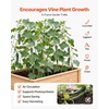 image:imageVEVOR Cucumber Trellis 35 x 55 Foldable AFrame Garden Trellises for Raised Bed 4 Panels Metal Rustproof Outdoor Climbing Plant Support with Gloves for Vine Peas Beans Tomato Flowers46 x 34