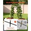 image:imageVEVOR Cucumber Trellis 81 inch Tall Garden Arch Trellis UShape Garden Trellises for Raised Bed Metal Arch Outdoor Climbing Plants Support for Vine Peas Beans Zucchini Tomato Squash FlowersArch Trellis