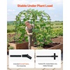 image:imageVEVOR Cucumber Trellis 81 inch Tall Garden Arch Trellis UShape Garden Trellises for Raised Bed Metal Arch Outdoor Climbing Plants Support for Vine Peas Beans Zucchini Tomato Squash FlowersArch Trellis
