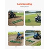 image:imageVEVOR Drag Harrow 4 ft Heavy Duty Tow Behind Drag Harrow with Adjustable Bars amp 72 in Chain Driveway Grader Landscape Rake for ATV UTV Tractor Mower Tow Behind Yard Lawn Leveling Tool6 FT Green