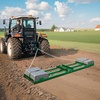 image:imageVEVOR Drag Harrow 4 ft Heavy Duty Tow Behind Drag Harrow with Adjustable Bars amp 72 in Chain Driveway Grader Landscape Rake for ATV UTV Tractor Mower Tow Behind Yard Lawn Leveling Tool8 FT Green