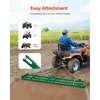 image:imageVEVOR Drag Harrow 4 ft Heavy Duty Tow Behind Drag Harrow with Adjustable Bars amp 72 in Chain Driveway Grader Landscape Rake for ATV UTV Tractor Mower Tow Behind Yard Lawn Leveling Tool8 FT Green