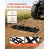image:imageVEVOR Drag Harrow 4 ft Heavy Duty Tow Behind Drag Harrow with Adjustable Bars amp 72 in Chain Driveway Grader Landscape Rake for ATV UTV Tractor Mower Tow Behind Yard Lawn Leveling Tool4 FT Black