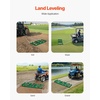 image:imageVEVOR Drag Harrow 4 ft Heavy Duty Tow Behind Drag Harrow with Adjustable Bars amp 72 in Chain Driveway Grader Landscape Rake for ATV UTV Tractor Mower Tow Behind Yard Lawn Leveling Tool4 FT Green