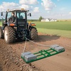 image:imageVEVOR Drag Harrow 4 ft Heavy Duty Tow Behind Drag Harrow with Adjustable Bars amp 72 in Chain Driveway Grader Landscape Rake for ATV UTV Tractor Mower Tow Behind Yard Lawn Leveling Tool6 FT Green