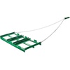 image:imageVEVOR Drag Harrow 4 ft Heavy Duty Tow Behind Drag Harrow with Adjustable Bars amp 72 in Chain Driveway Grader Landscape Rake for ATV UTV Tractor Mower Tow Behind Yard Lawn Leveling Tool4 FT Green