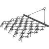 image:imageVEVOR Drag Harrow 4 x 5 ft Chain Harrow  Made from Q235 Steel UTV Tractor Attachments for Landscape Leveling or Sod Prepping Durable Harrow Rake for Gravel Driveway Farm Field Garden Black5 x 45 ft