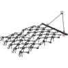 image:imageVEVOR Drag Harrow 4 x 5 ft Chain Harrow  Made from Q235 Steel UTV Tractor Attachments for Landscape Leveling or Sod Prepping Durable Harrow Rake for Gravel Driveway Farm Field Garden Black4 x 4 ft