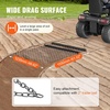 image:imageVEVOR Drag Harrow 4 x 5 ft Chain Harrow  Made from Q235 Steel UTV Tractor Attachments for Landscape Leveling or Sod Prepping Durable Harrow Rake for Gravel Driveway Farm Field Garden Black4 x 5