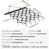 image:imageVEVOR Drag Harrow 4 x 5 ft Chain Harrow  Made from Q235 Steel UTV Tractor Attachments for Landscape Leveling or Sod Prepping Durable Harrow Rake for Gravel Driveway Farm Field Garden Black4x4