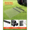 image:imageVEVOR Drag Harrow 4 x 5 ft Chain Harrow  Made from Q235 Steel UTV Tractor Attachments for Landscape Leveling or Sod Prepping Durable Harrow Rake for Gravel Driveway Farm Field Garden Black4 x 5 ft