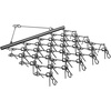 image:imageVEVOR Drag Harrow 4 x 5 ft Chain Harrow  Made from Q235 Steel UTV Tractor Attachments for Landscape Leveling or Sod Prepping Durable Harrow Rake for Gravel Driveway Farm Field Garden Black5 x 45 ft