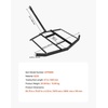 image:imageVEVOR Drag Harrow 66 Width Tow Behind Drag Harrow Q235 Steel Driveway Grader with Adjustable Bars amp Pin Hitch Support up to 50 lbs Tractor Driveway Harrow for ATVs UTVs Garden Lawn Tractors66 in