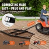 image:imageVEVOR Drag Harrow 66 Width Tow Behind Drag Harrow Q235 Steel Driveway Grader with Adjustable Bars amp Pin Hitch Support up to 50 lbs Tractor Driveway Harrow for ATVs UTVs Garden Lawn Tractors766