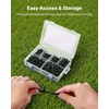 image:imageVEVOR Drip Irrigation Fittings Kit for 14 Tubing 300 Pcs Drip Irrigation System Parts Tees Straight Barb 4 Way Coupling Elbows End Plug Single Barbs Barbed Connectors for Yard Garden Lawn