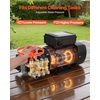 image:imageVEVOR Electric Pressure Washer Pump Kit 1220 PSI 22 GPM Triplex Power Washer Pump with 2 HP Motor 120 V Adjustable Water Pressure for Washing Cars Gardens Exterior Walls Machinery Equipment