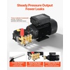 image:imageVEVOR Electric Pressure Washer Pump Kit 1220 PSI 22 GPM Triplex Power Washer Pump with 2 HP Motor 120 V Adjustable Water Pressure for Washing Cars Gardens Exterior Walls Machinery Equipment
