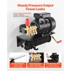 image:imageVEVOR Electric Pressure Washer Pump Kit 1950 PSI 32 GPM Triplex Power Washer Pump with 5 HP Motor 240 V Includes Wall Mount Bracket Spray Gun Wand Hose 5 Nozzles for Washing Cars Gardens
