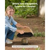 image:imageVEVOR Faux Rock Cover Outdoor Fake Rock Well Pump Cover Realistic Natural Texture Lightweight amp WeatherResistant Polyresin Artificial Boulder for Landscaping Garden Yard Dcor Brown Small SizeIrregular ovalsmall sizesandy yellow