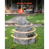 image:imageVEVOR Faux Rock Cover Outdoor Fake Rock Well Pump Cover Realistic Natural Texture Lightweight amp WeatherResistant Polyresin Artificial Boulder for Landscaping Garden Yard Dcor Brown Small SizeIrregular coneMedium sizedark grey