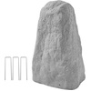 image:imageVEVOR Faux Rock Cover Outdoor Fake Rock Well Pump Cover Realistic Natural Texture Lightweight amp WeatherResistant Polyresin Artificial Boulder for Landscaping Garden Yard Dcor Brown Small SizeIrregular coneMedium sizelight grey