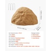 image:imageVEVOR Faux Rock Cover Outdoor Fake Rock Well Pump Cover Realistic Natural Texture Lightweight amp WeatherResistant Polyresin Artificial Boulder for Landscaping Garden Yard Dcor Brown Small SizeIrregular ovalMedium sizesandy yellow