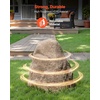 image:imageVEVOR Faux Rock Cover Outdoor Fake Rock Well Pump Cover Realistic Natural Texture Lightweight amp WeatherResistant Polyresin Artificial Boulder for Landscaping Garden Yard Dcor Brown Small SizeIrregular conesmall sizesandy yellow