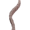 image:imageVEVOR Faux Stone Landscape Edging No Dig Garden Edging Border Flexible Blocks for Lawn Edging Flower Beds Driveway Yards with 12 Spikes 4 Pack 24 Bricks 16FT Kit 465 Lx 37 W x 22 H GreyBrown
