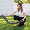 image:imageVEVOR Faux Stone Landscape Edging No Dig Garden Edging Border Flexible Blocks for Lawn Edging Flower Beds Driveway Yards with 12 Spikes 4 Pack 24 Bricks 16FT Kit 465 Lx 37 W x 22 H GreyCharcoal Black