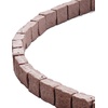 image:imageVEVOR Faux Stone Landscape Edging No Dig Garden Edging Border Flexible Blocks for Lawn Edging Flower Beds Driveway Yards with 12 Spikes 4 Pack 24 Bricks 16FT Kit 465 Lx 37 W x 22 H GreyBrown