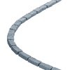 image:imageVEVOR Faux Stone Landscape Edging No Dig Garden Edging Border Flexible Blocks for Lawn Edging Flower Beds Driveway Yards with 12 Spikes 4 Pack 24 Bricks 16FT Kit 465 Lx 37 W x 22 H GreySandstone Gray