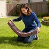 image:imageVEVOR Faux Stone Landscape Edging No Dig Garden Edging Border Flexible Blocks for Lawn Edging Flower Beds Driveway Yards with 12 Spikes 4 Pack 24 Bricks 16FT Kit 465 Lx 37 W x 22 H GreyBrown
