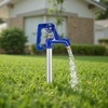 image:imageVEVOR Frost Proof Yard Hydrant 322FT FreezeProof Outdoor Faucet with 12 Bury Depth 34 NPT Pipe Connection Lever Handle  Handwheel No Lead Freezeless Hydrant for Yard Garden Farm Irrigation