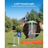 image:imageVEVOR Frost Proof Yard Hydrant 322FT FreezeProof Outdoor Faucet with 12 Bury Depth 34 NPT Pipe Connection Lever Handle  Handwheel No Lead Freezeless Hydrant for Yard Garden Farm Irrigation