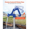 image:imageVEVOR Frost Proof Yard Hydrant 524FT FreezeProof Outdoor Faucet with 36 Bury Depth 34 NPT Pipe Connection Lever Handle  Handwheel No Lead Freezeless Hydrant for Yard Garden Farm IrrigationAntique