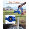 image:imageVEVOR Frost Proof Yard Hydrant 524FT FreezeProof Outdoor Faucet with 36 Bury Depth 34 NPT Pipe Connection Lever Handle  Handwheel No Lead Freezeless Hydrant for Yard Garden Farm IrrigationAntique