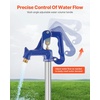 image:imageVEVOR Frost Proof Yard Hydrant 622FT FreezeProof Outdoor Faucet with 48 Bury Depth 34 NPT Pipe Connection Lever Handle  Handwheel No Lead Freezeless Hydrant for Yard Garden Farm Irrigation325 FT