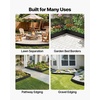 image:imageVEVOR Galvanized Steel Landscape Edging 40 ft x 12 in Metal Edging for Landscaping with Gloves EasytoInstall Bendable Metal Strips Heavy Duty Metal Garden Edge Border for Flower Bed Yard PathwayBlack