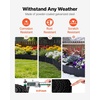 image:imageVEVOR Galvanized Steel Landscape Edging 40 ft x 12 in Metal Edging for Landscaping with Gloves EasytoInstall Bendable Metal Strips Heavy Duty Metal Garden Edge Border for Flower Bed Yard PathwayBlack