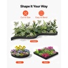 image:imageVEVOR Galvanized Steel Landscape Edging 40 ft x 12 in Metal Edging for Landscaping with Gloves EasytoInstall Bendable Metal Strips Heavy Duty Metal Garden Edge Border for Flower Bed Yard PathwayBlack