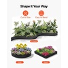 image:imageVEVOR Galvanized Steel Landscape Edging 40 ft x 12 in Metal Edging for Landscaping with Gloves EasytoInstall Bendable Metal Strips Heavy Duty Metal Garden Edge Border for Flower Bed Yard PathwayBlack