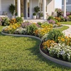 image:imageVEVOR Galvanized Steel Landscape Edging 40 ft x 12 in Metal Edging for Landscaping with Gloves EasytoInstall Bendable Metal Strips Heavy Duty Metal Garden Edge Border for Flower Bed Yard PathwaySilver