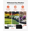 image:imageVEVOR Galvanized Steel Landscape Edging 40 ft x 12 in Metal Edging for Landscaping with Gloves EasytoInstall Bendable Metal Strips Heavy Duty Metal Garden Edge Border for Flower Bed Yard PathwayBlack