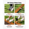 image:imageVEVOR Galvanized Steel Landscape Edging 40 ft x 12 in Metal Edging for Landscaping with Gloves EasytoInstall Bendable Metal Strips Heavy Duty Metal Garden Edge Border for Flower Bed Yard PathwayRust