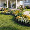 image:imageVEVOR Galvanized Steel Landscape Edging 40 ft x 12 in Metal Edging for Landscaping with Gloves EasytoInstall Bendable Metal Strips Heavy Duty Metal Garden Edge Border for Flower Bed Yard PathwayBlack